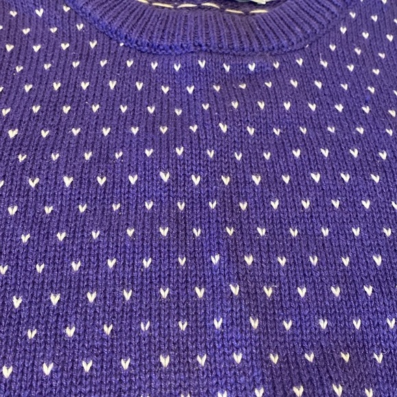 That’s Me! VTG Short Puff Sleeve Crew Neck Floral Easter Spring Sweater SMALL - Picture 3 of 9